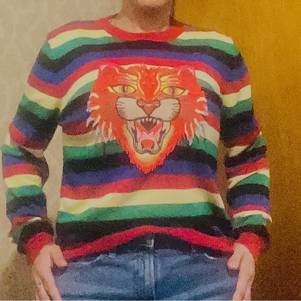 Multicolored Tiger sweater